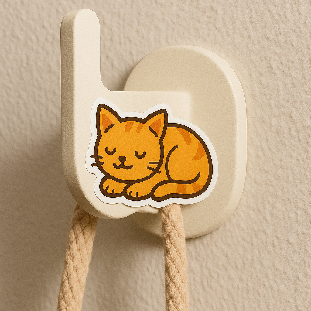 Cute Cat Sticker Sheet – Kawaii Cartoon Cats | Vinyl Stickers for Journals, Laptops & Gifts