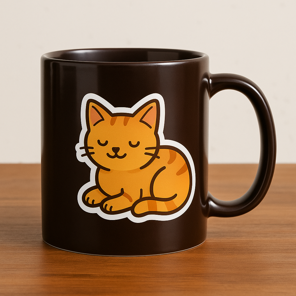 Cute Cat Sticker Sheet – Kawaii Cartoon Cats | Vinyl Stickers for Journals, Laptops & Gifts